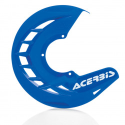 X-BRAKE FRONT DISC COVER - BLUE