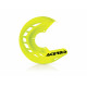 X-BRAKE FRONT DISC COVER - FLUO YELLOW