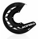 X-BRAKE FRONT DISC COVER - BLACK