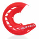 X-BRAKE FRONT DISC COVER - RED