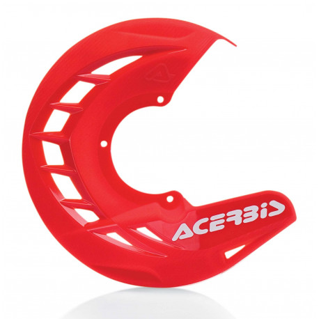 X-BRAKE FRONT DISC COVER - RED