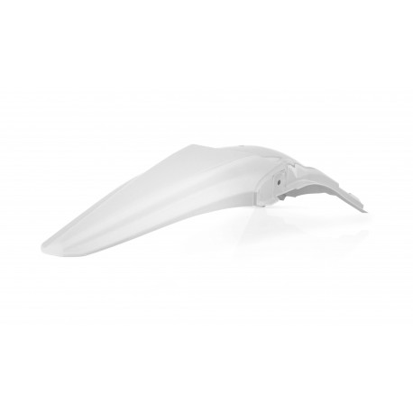 Garde Boue Arrière Kawasaki KXF450 12-15 + 250 13-16 - Blanc