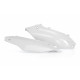 Plaques Latérales Kawasaki KXF450 12-15 + 250 13-16 - Blanc