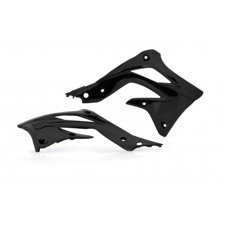Ouies de radiateurs Kawasaki KXF450 12-15 + 250 13-16 - Noir