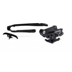 SET CHAIN GUIDE + CHAIN SLIDER KTM EXC 12-16 - BLACK