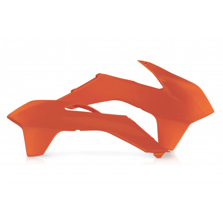 RADIATOR SCOOPS KTM EXC/EXCF 14-16 + SX/SXF 13-15 - ORANGE