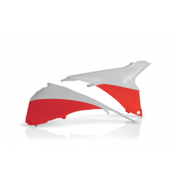 AIR BOX COVER KTM SX/SXF 13-15 - ORANGE/WHITE