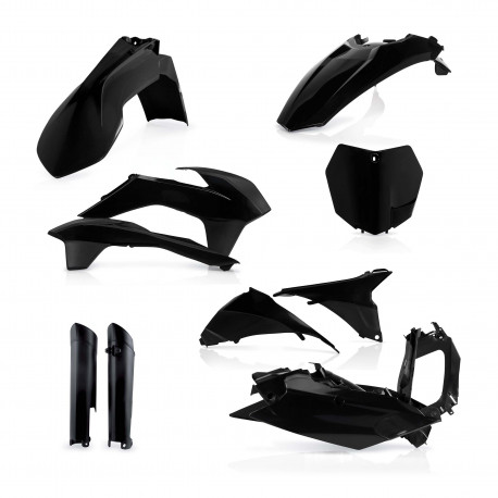 FULL PLASTIC KIT KTM SX/SXF 13-14 - BLACK