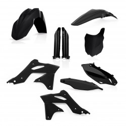 FULL PLASTIC KIT KAWASAKI KXF250 13-16 - BLACK