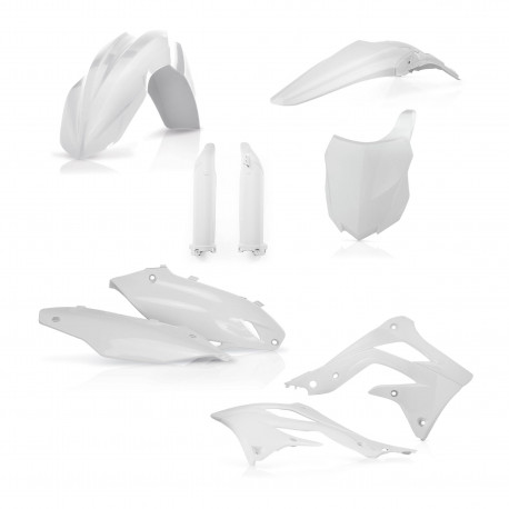 Full Kit Plastique Kawasaki KXF450 13-15 - Blanc