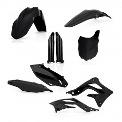 FULL PLASTIC KIT KAWASAKI KXF450 13-15 - BLACK