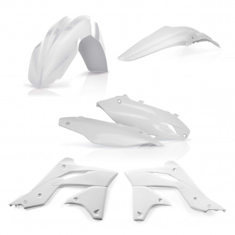 PLASTIC KIT KAWASAKI KXF250 13-16 - WHITE