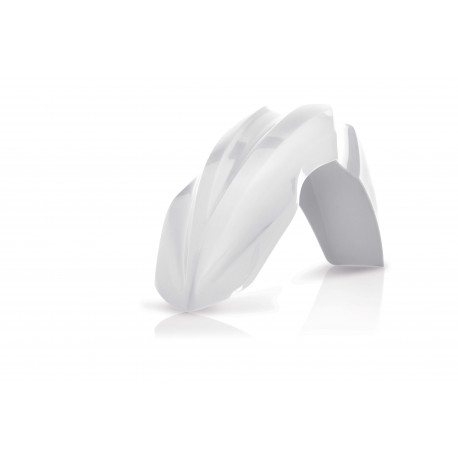 FRONT FENDER KAWASAKI KXF250 13-16 + KXF450 13-15 - WHITE