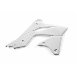 RADIATOR SCOOPS KAWASAKI KXF250 13-16 - WHITE