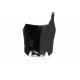 FRONT NUMBER PLATE HONDA CRF450 13-16 + 250 14-17 - BLACK
