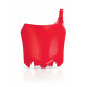Plaque Avant Honda CRF450 13-16 + 250 14-17 - Rouge