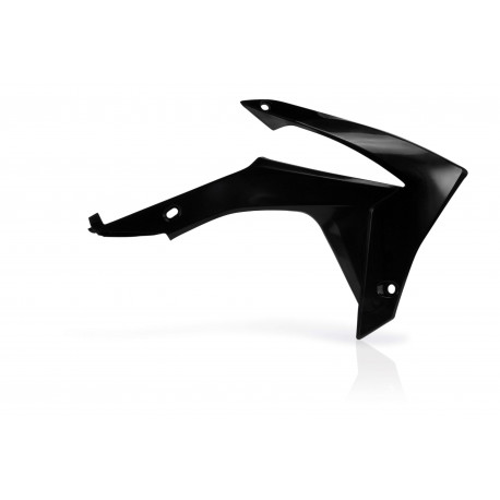 RADIATOR SCOOPS HONDA CRF450 13-16 + 250 14-17 - BLACK