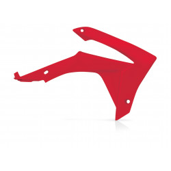 Ouies de radiateurs Honda CRF450 13-16 + 250 14-17 - Rouge