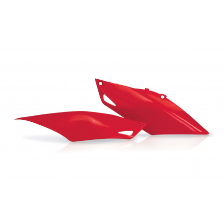Plaques Latérales Honda CRF450 13-16 + 250 14-17 - Rouge