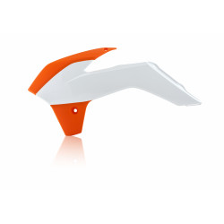 Ouies de radiateurs KTM SX 85 13-17 - Orange/Blanc