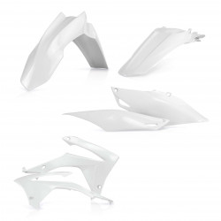 Kit Plastique Honda CRF250 14-17 + CRF450 13-16 - Blanc