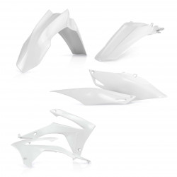 PLASTIC KIT HONDA CRF250 14-17 + CRF450 13-16 - WHITE