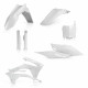 Full Kit Plastique Honda CRF250 14-17 + CRF450 13-16 - Blanc