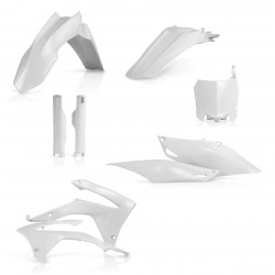Full Kit Plastique Honda CRF250 14-17 + CRF450 13-16 - Blanc