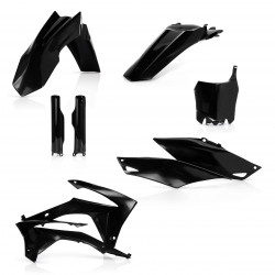 FULL PLASTIC KIT HONDA CRF250 14-17 + CRF450 13-16 - BLACK