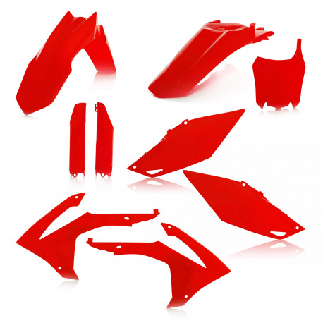 Full Kit Plastique Honda CRF250 14-17 + CRF450 13-16 - Rouge