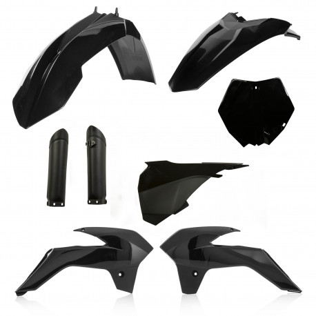 FULL PLASTIC KIT KTM SX 85 13-17 - BLACK