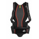 COMFORT BACK PROTECTOR 2.0 - BLACK/RED - S/M