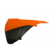 AIR BOX COVER KTM EXC/EXCF 14-16 - BLACK/ORANGE