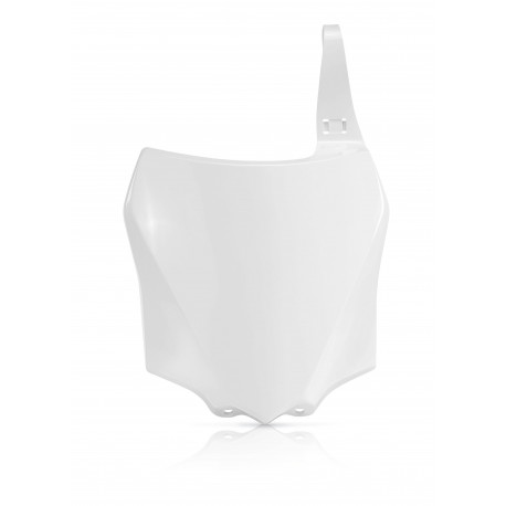 Plaque Avant Kawasaki KX 85/100 14-23 - Blanc