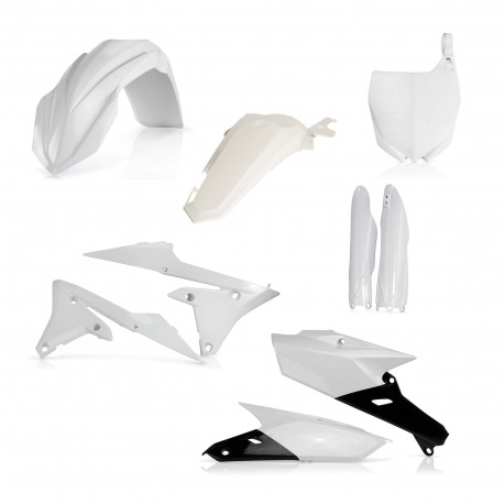 FULL PLASTIC KIT YAMAHA YZF250 14/18 + 450 14/17 - WHITE