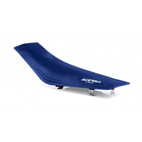 Selle Complète X-Seat - Souple - Yamaha YZF250 14/18 + YZF450 14/17 + WRF250 15-19 + WRF450 16/18 - Bleu