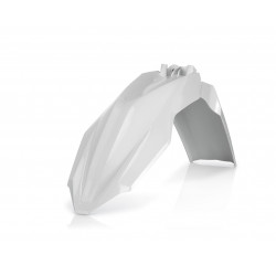 FRONT FENDER HVA TC125 14-15 + TC250 14-16 + FC250/350/450 14-15 + FE 15-16 - WHITE