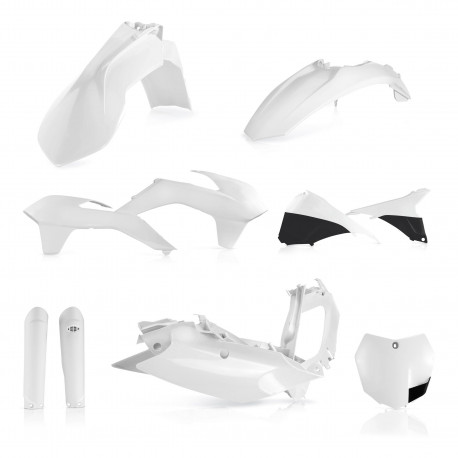 FULL PLASTIC KIT KTM SX/SXF 2015 - WHITE