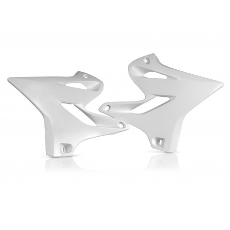 RADIATOR SCOOPS YAMAHA YZ 125/250 15-21 - WHITE