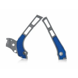 X-GRIP FRAME PROTECTOR YAMAHA YZ + WR 125-250 06-23 - GREY/BLUE