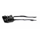 Kit Guide Chaine + Patin de Bras Oscillant Honda CRF250 14-17 + CRF450 13-16 - Noir