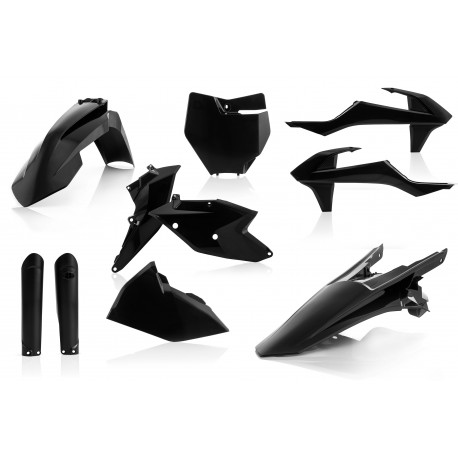 FULL PLASTIC KIT KTM SX/SXF 16-18 - BLACK