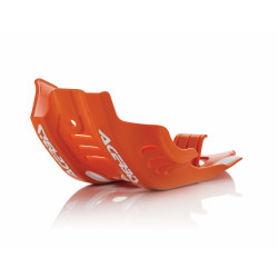 SKID PLATE KTM SXF450 16/18 + HVA FC450 16/18 + FE 450-501 17/19 - ORANGE