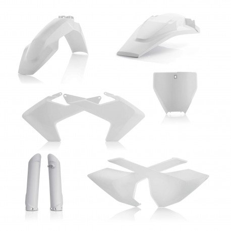 FULL PLASTIC KIT HVA TC/FC 16-18 (NO TC 250 16) - WHITE