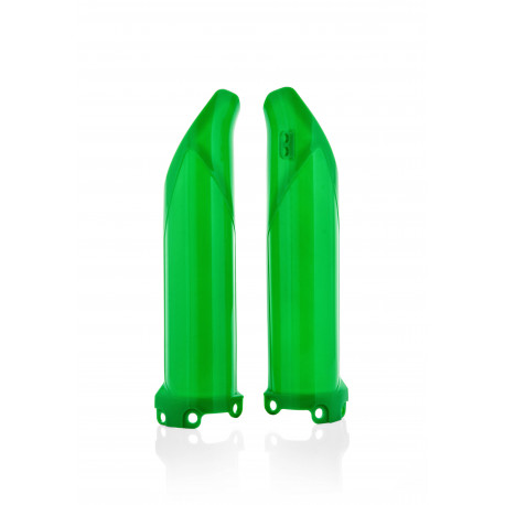 LOWER FORK COVER KAWASAKI KXF250 17-23 + KXF450 16-23 - GREEN