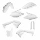 FULL PLASTIC KIT KAWASAKI KXF450 16-18 - WHITE