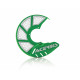 X-BRAKE FRONT DISC COVER VENTED - GREEN/WHITE
