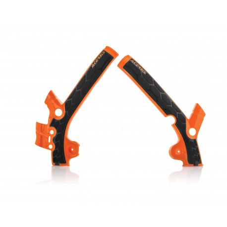 X-GRIP FRAME PROTECTOR KTM 85 13/17 - HVA TC 85 14/17 - ORANGE