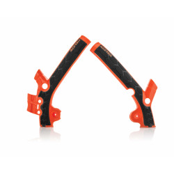 X-GRIP FRAME PROTECTOR KTM 85 13/17 - HVA TC 85 14/17 - ORANGE