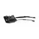 Guide Chaine + Patin de Bras Oscillant Kawasaki KXF450 16-18 - Noir